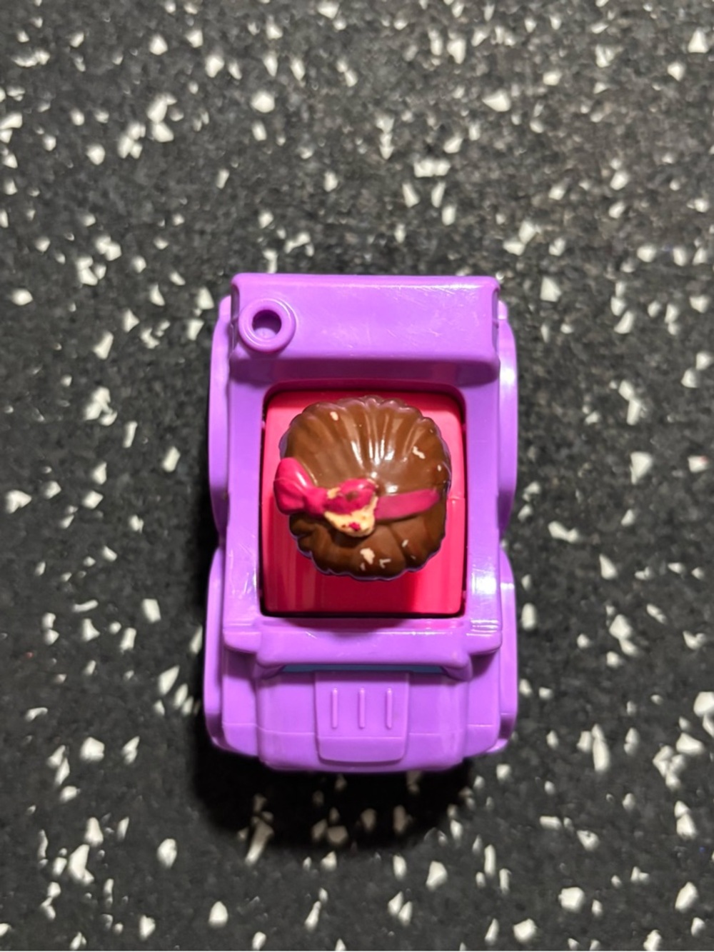 Fisher Price Little People Wheelies Purple Car Driver MIA Toy - Picture 3 of 7